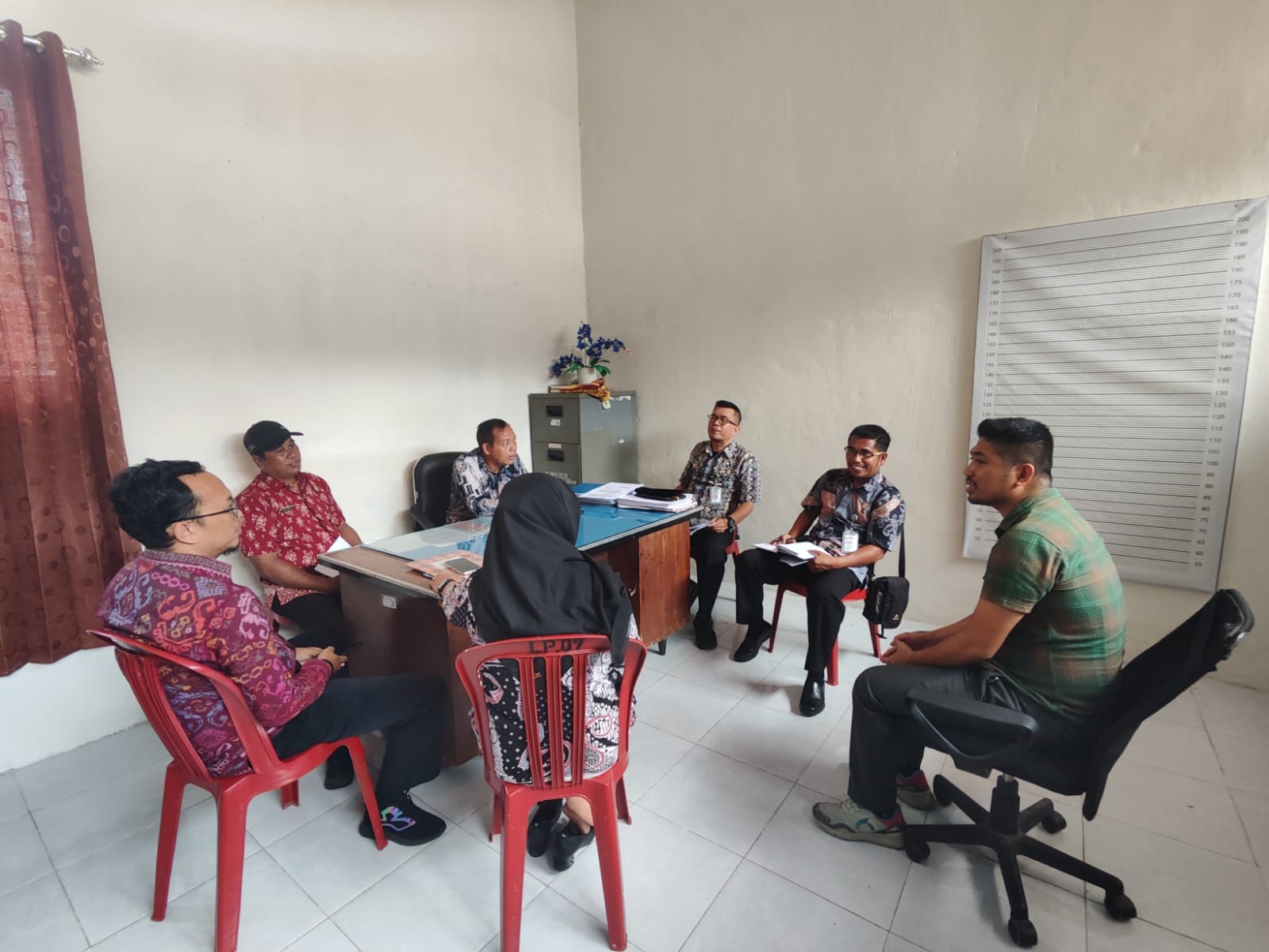 Lapas Ampana Terima Kunker Monev Subbidang Pembinaan TI dan Kerjasama Kemenkumham Sulteng