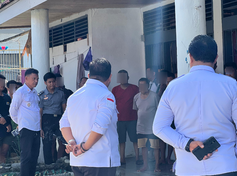 Penggeledahan Rutin, Lapas Ampana Tingkatkan Keamanan dan Ketertiban