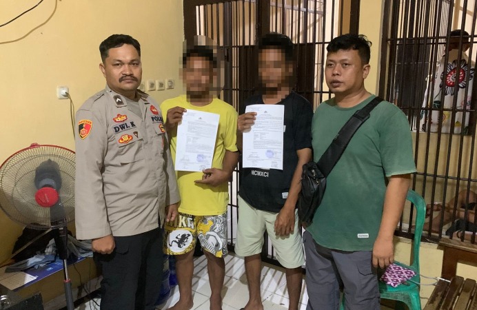 Gunakan Linggis untuk Bobol Kios, SP dan JL di Touna Dibekuk Tim Resmob Satreskrim