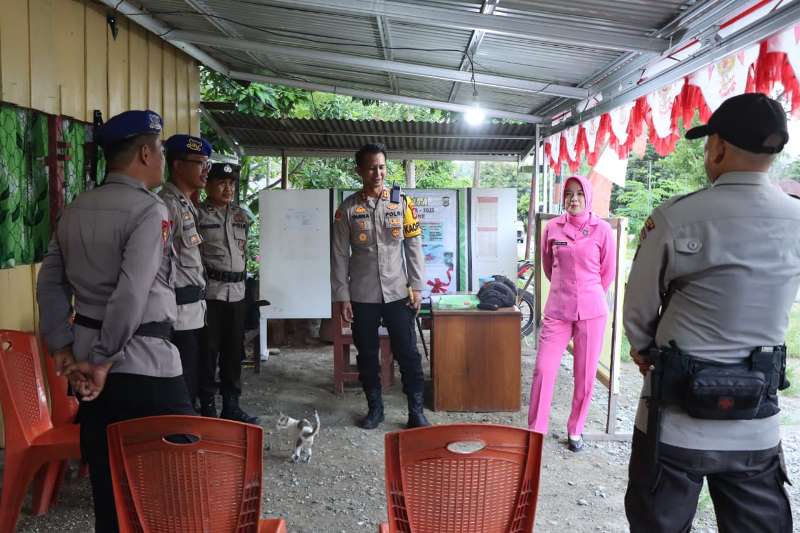 AKBP Yanna Djayawidya Tekankan Pelayanan Prima Bagi Pemudik di Pelabuhan Feri Uebone