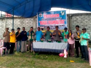 Hadir di Panen Raya Sabulira Toba, Kapolsek Ampana Kota Apresiasi Keberhasilan BUMDes