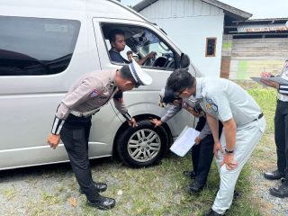 Operasi Keselamatan Tinombala 2026: Polisi Pastikan Armada Bus di Ampana Benar-Benar Layak Jalan